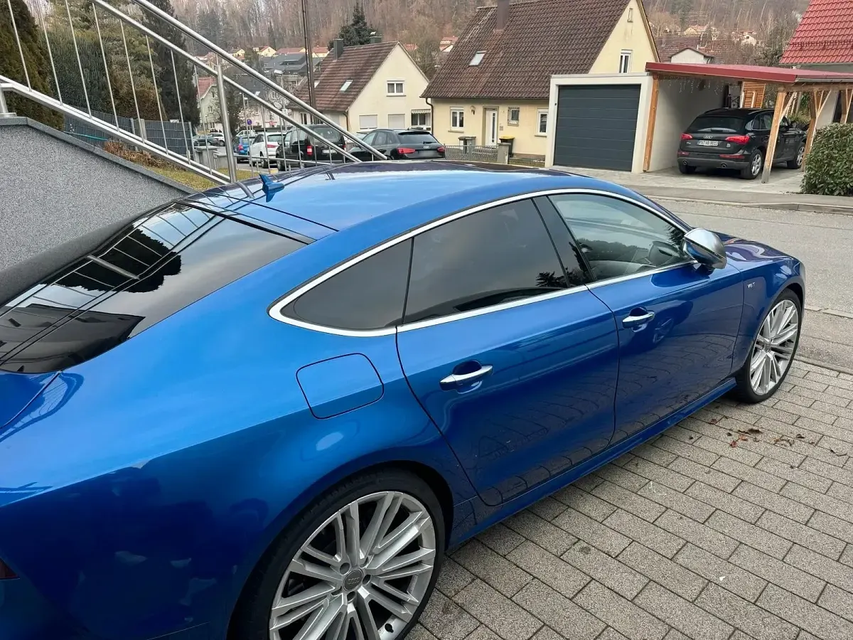 Gebraucht Audi S7 Ambiente 450 PS (330 kW) 2017 Blau Kleinwagen
