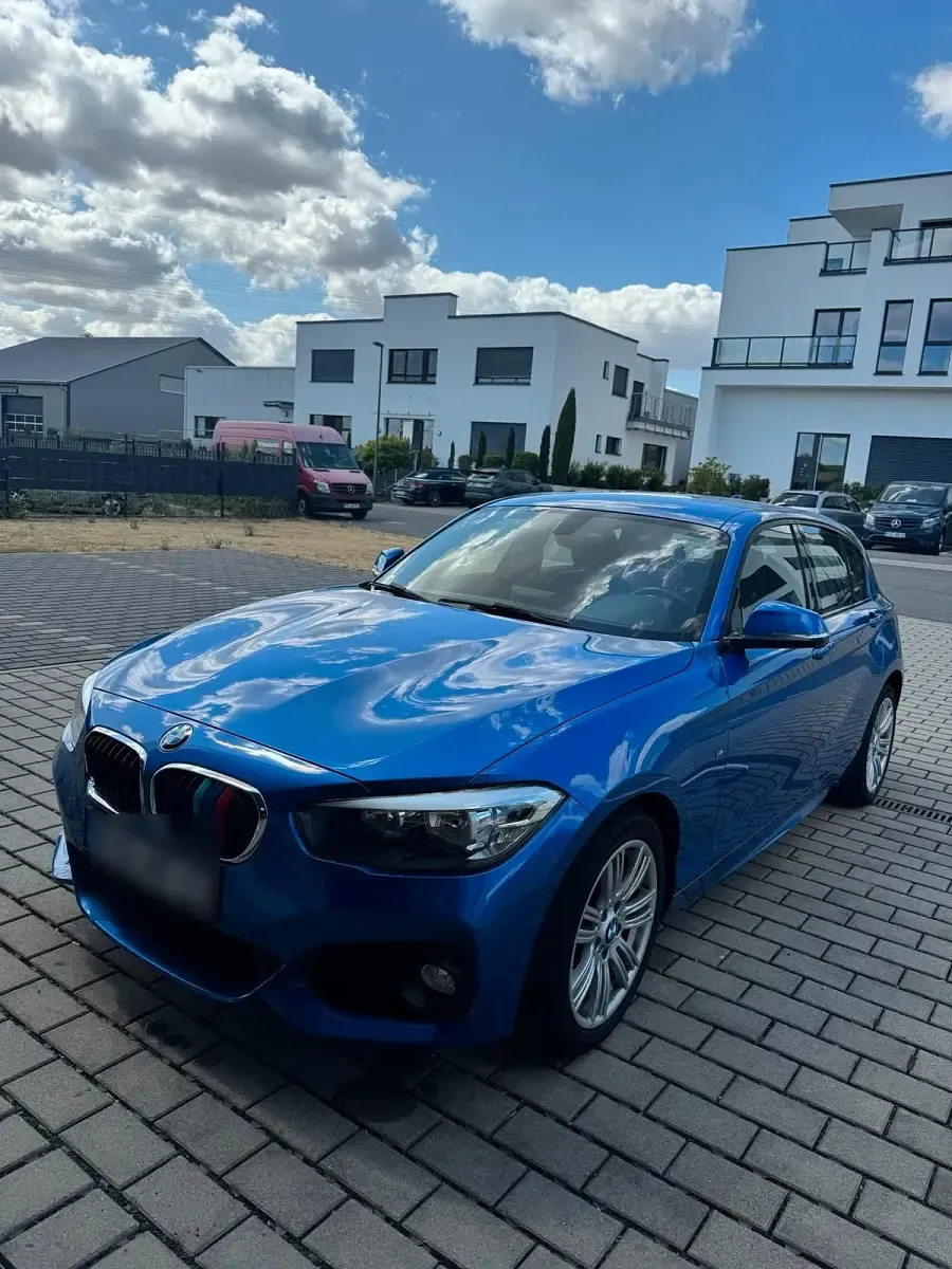 Gebraucht BMW 116 M Sport 110 PS (80 kW) 2016 Blau Kleinwagen