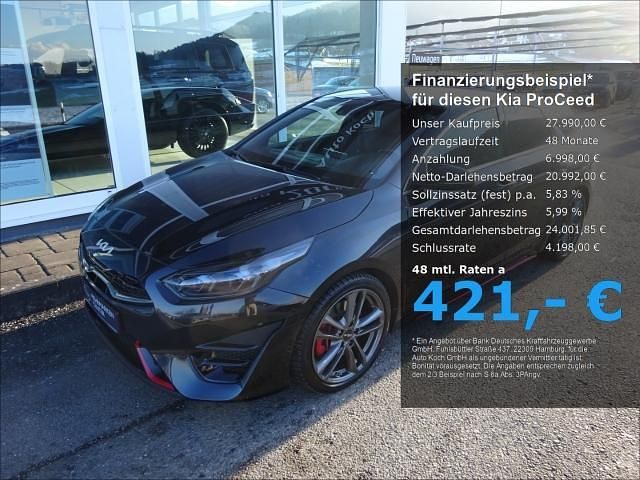 Gebraucht Kia ProCeed GT 204 PS (150 kW) 2023 1k) zilinaschwarz met. (schwarz Kombi
