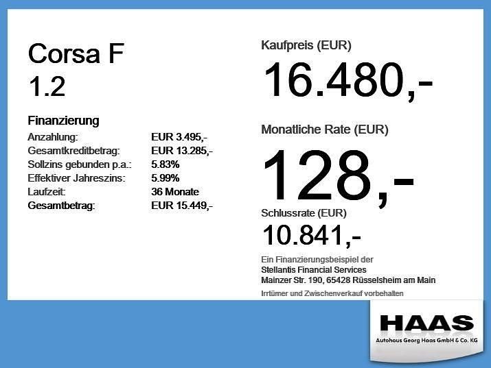 Gebraucht Opel Corsa Edition 101 PS (74 kW) 2024 Grau/typ aussenverkleidung met Kleinwagen