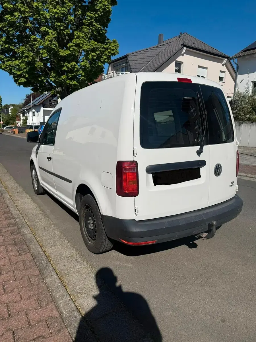 Gebraucht VW Caddy 75 PS (55 kW) 2017 Weiß Van / Kleinbus