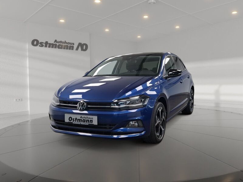 Gebraucht VW Polo Highline 95 PS (69 kW) 2020 Reef blue Kleinwagen