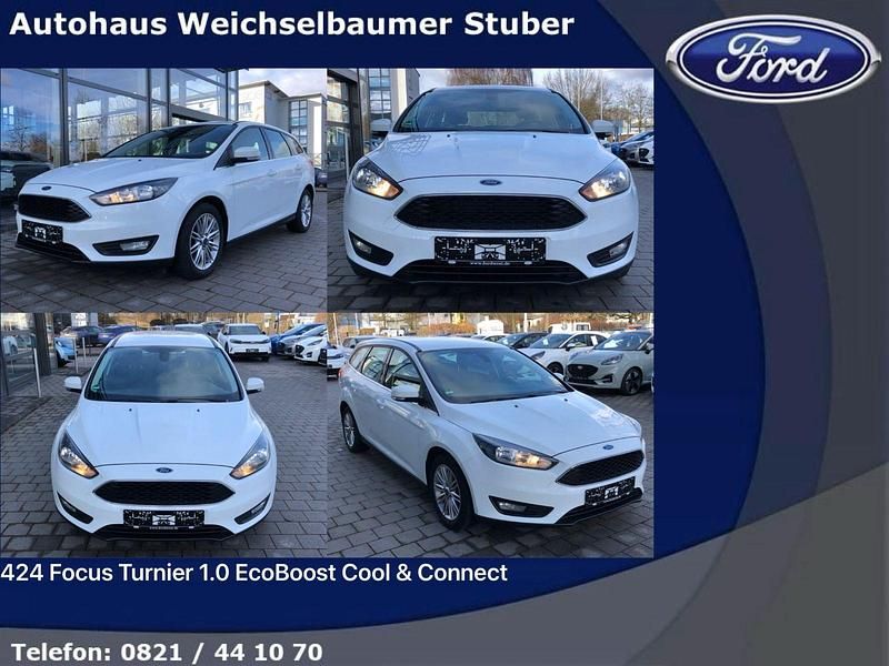 Gebraucht Ford Focus Cool & Connect 101 PS (74 kW) 2018 Weiß Kombi
