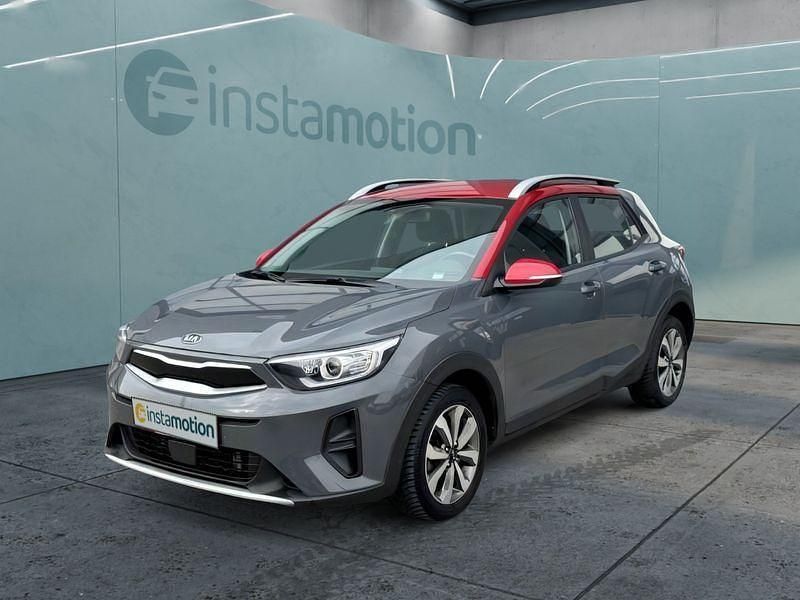Grau Gebraucht 2021 Kia Stonic SUV | 14.149 € (Superpreis) - Bild 1/4