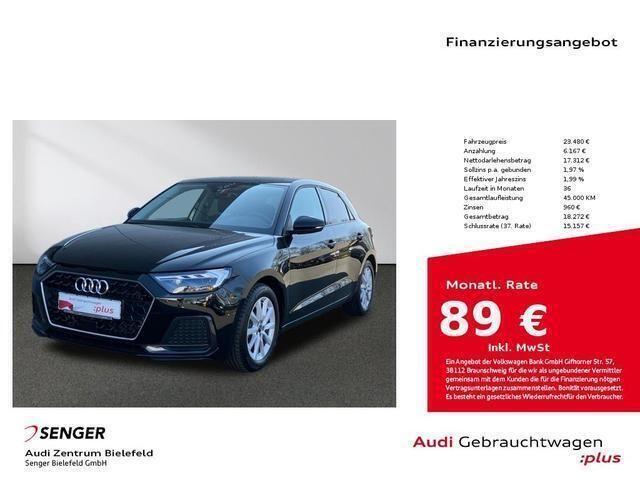 Schwarz Gebraucht 2024 Audi A1 Sportback Advanced Plus Kleinwagen | 25.180 € (Fairer Preis) - Bild 1/4