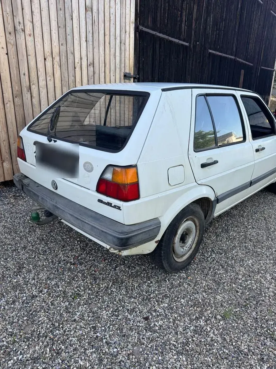 Gebraucht VW Golf II 72 PS (52 kW) 1990 Weiß Kleinwagen