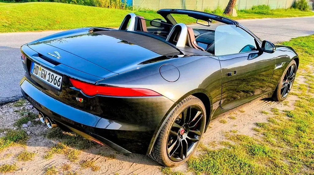 Używany Jaguar F-Type 340 KM (250 kW) 2014 Szary Kabriolet