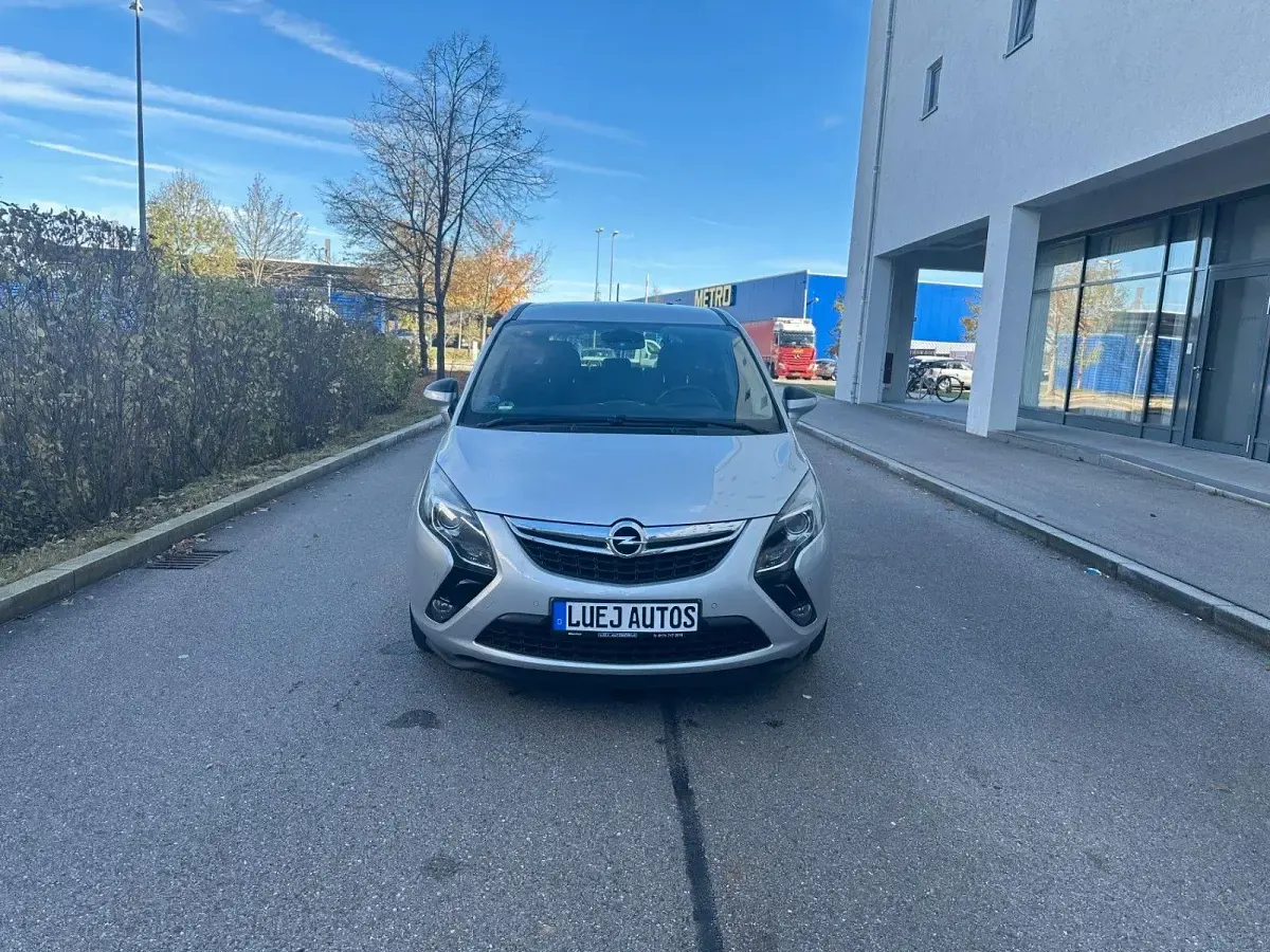 Gebraucht Opel Zafira Tourer Edition 170 PS (125 kW) 2015 Silber Van / Kleinbus