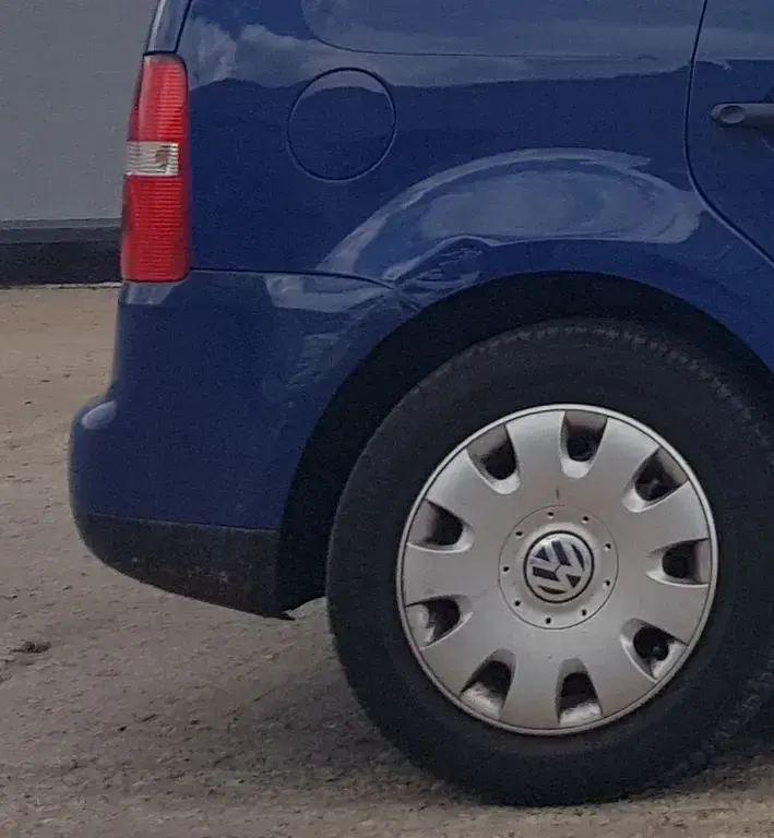 Gebraucht VW Touran Basis 116 PS (85 kW) 2003 Blau Van / Kleinbus