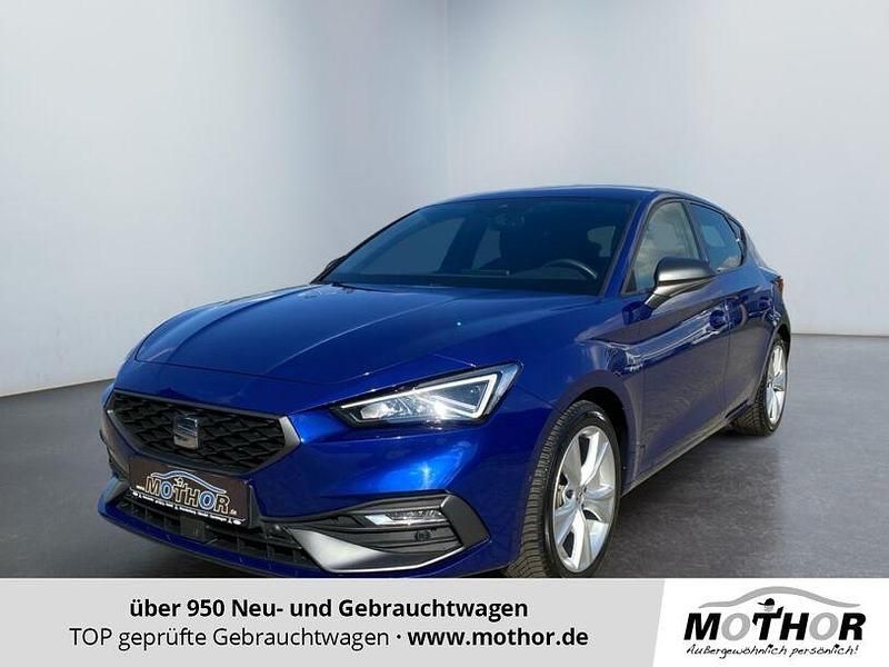 Mystery blau Gebraucht 2021 Seat Leon FR Limousine | 18.839 € (Fairer Preis) - Bild 1/4