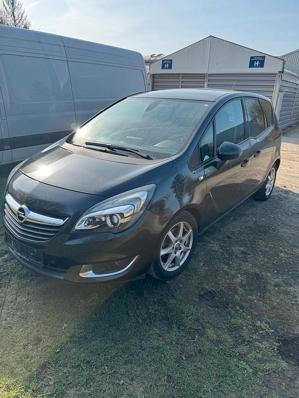 Gebraucht Opel Meriva 120 PS (88 kW) 2014 Schwarz Van / Kleinbus