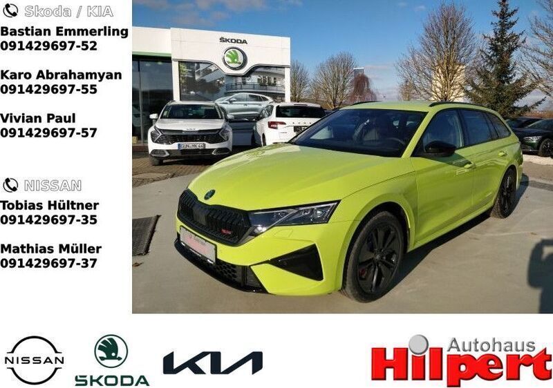 Grün Neu 2025 Skoda Octavia Lounge Kombi | 43.940 € (Etwas zu teuer) - Bild 1/4