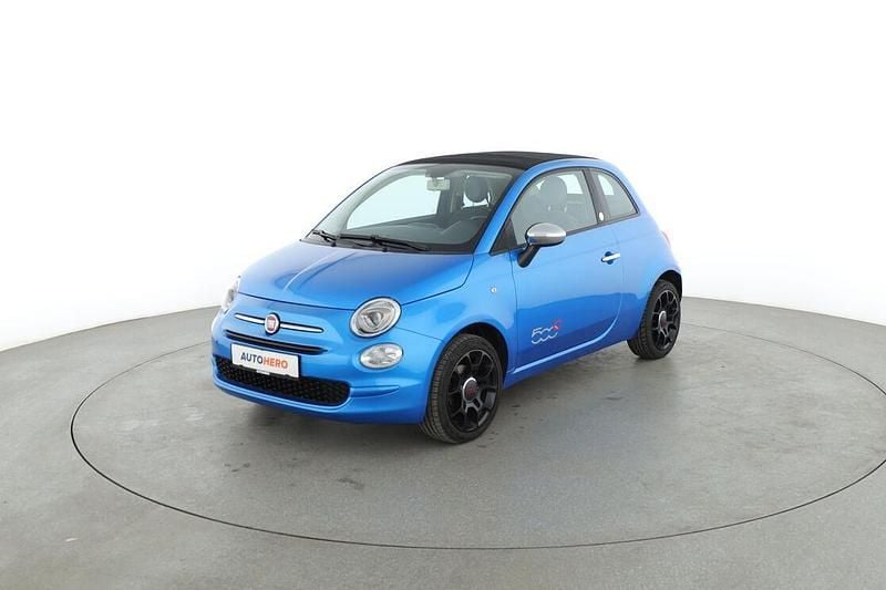 Blau Gebraucht 2017 Fiat 500C Mirror Cabrio | 8.530 € (Fairer Preis) - Bild 1/3