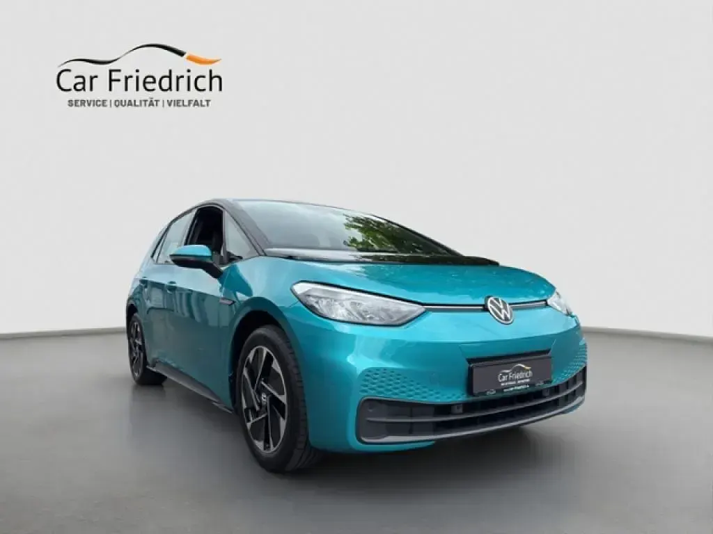 Gebraucht VW ID.3 Pro Performance 150 kW (204 PS) 2021 Makenatürkis metallic (metallic) Kleinwagen