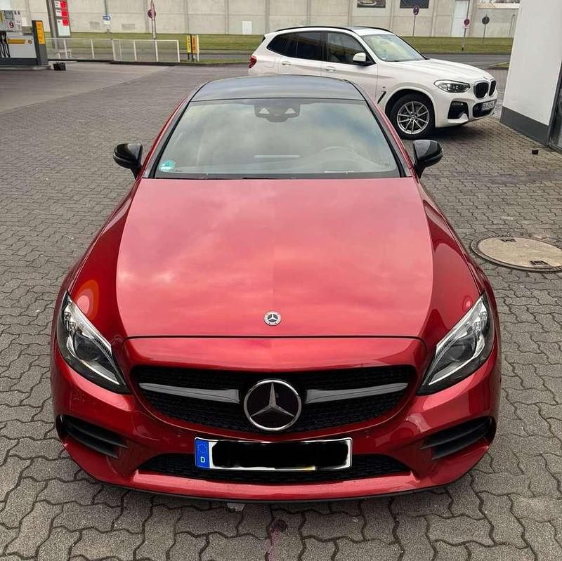Gebraucht Mercedes C400 AMG line 333 PS (244 kW) 2018 Rot Coupé