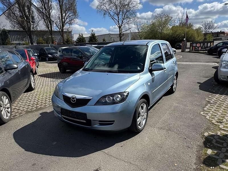 Gebraucht Mazda 2 80 PS (58 kW) 2007 Blau Kleinwagen