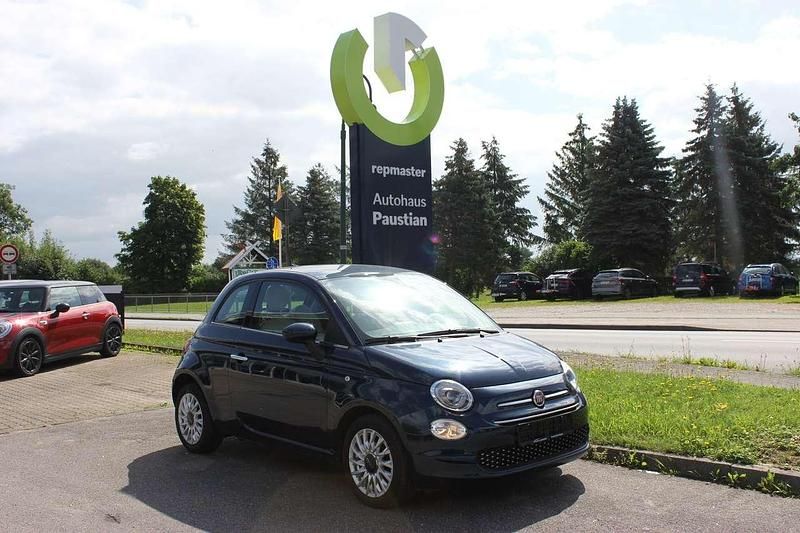 Blu dupinto di blu Gebraucht 2019 Fiat 500 Lounge Kleinwagen | 9.870 € (Fairer Preis) - Bild 1/4
