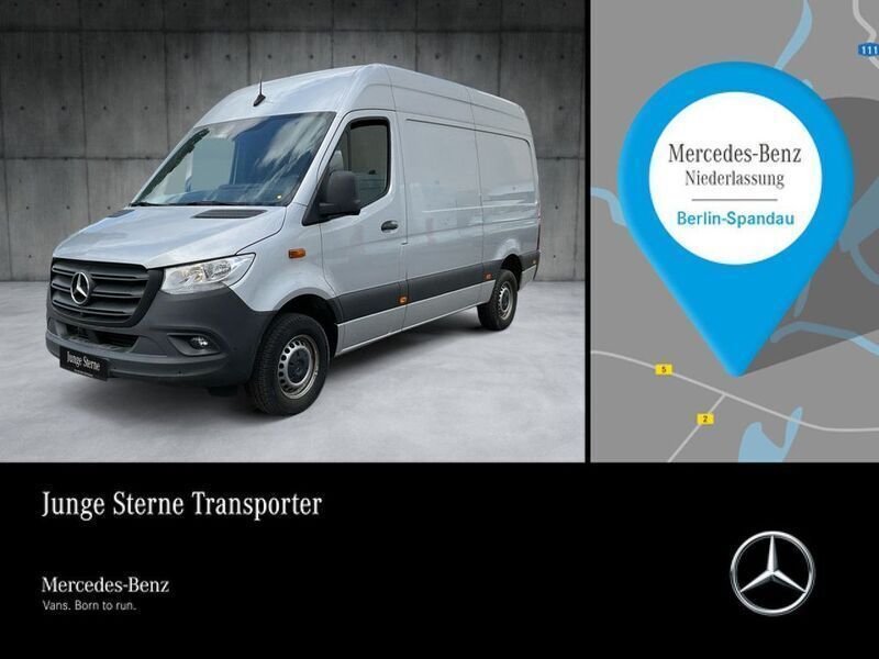 Silber Gebraucht 2023 Mercedes Sprinter Van | 37.461 € (Fairer Preis) - Bild 1/4