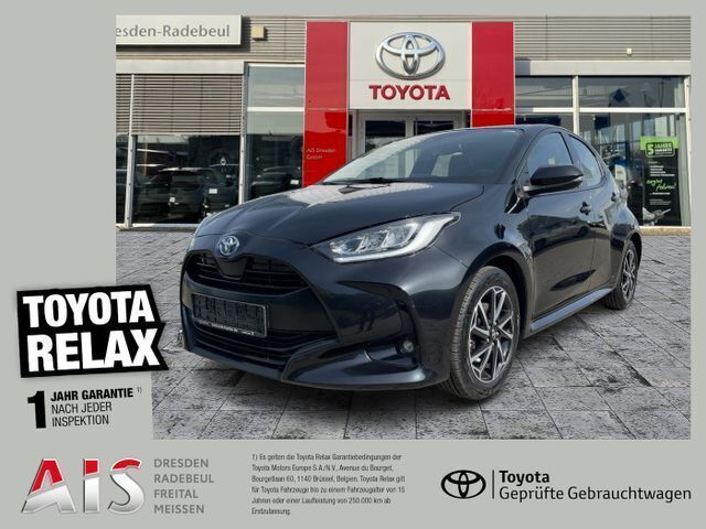 Black mica / ink Gebraucht 2022 Toyota Yaris Hybrid Team Kleinwagen | 18.460 € (Guter Preis) - Bild 1/1