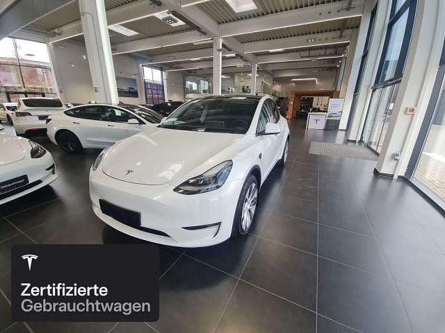 Gebraucht Tesla Model Y Long Range AWD 258 kW (351 PS) 2023 Weiß SUV