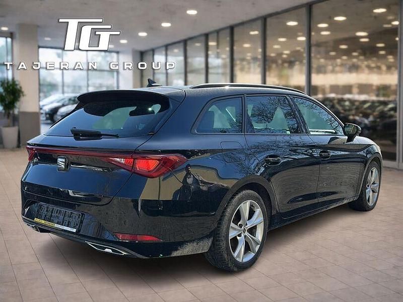 Gebraucht Seat Leon FR 150 PS (110 kW) 2022 Schwarz mitternachtsschwarz (metallic) Kombi