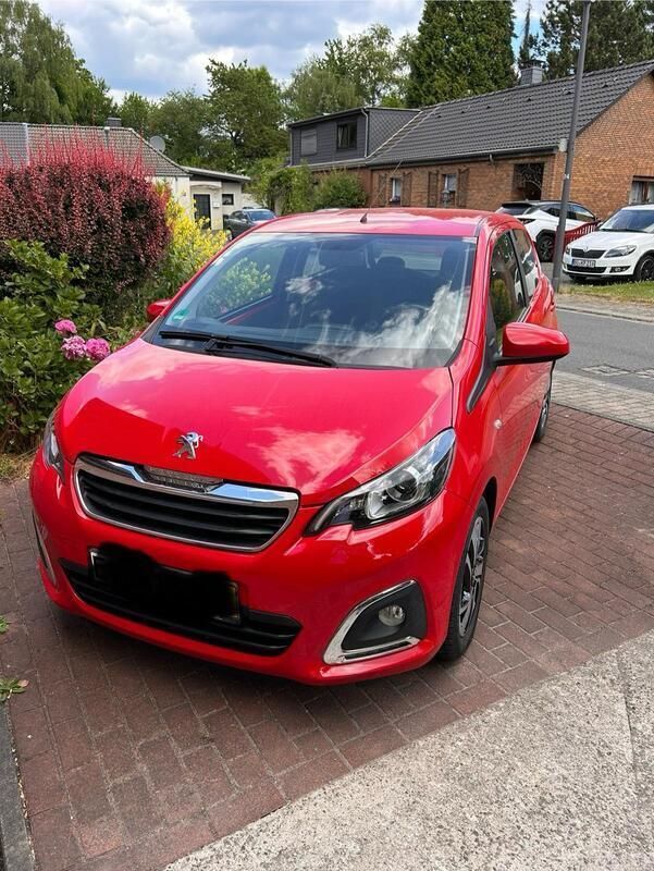 Rot Gebraucht 2020 Peugeot 108 Allure Kleinwagen | 8.400 € (Superpreis) - Bild 1/4