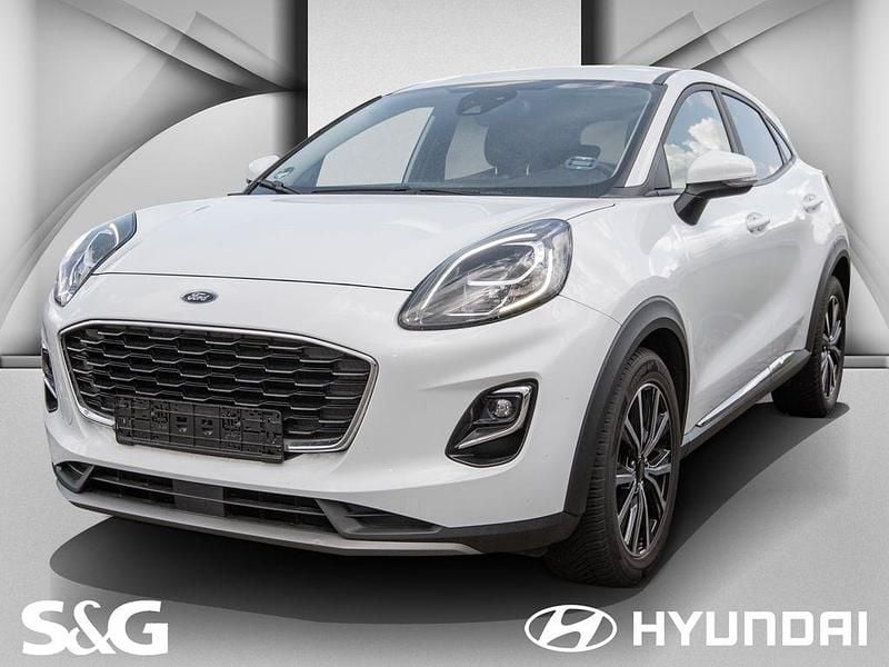 Weiß Gebraucht 2021 Ford Puma Gen-E Titanium X SUV | 15.880 € (Guter Preis) - Bild 1/4