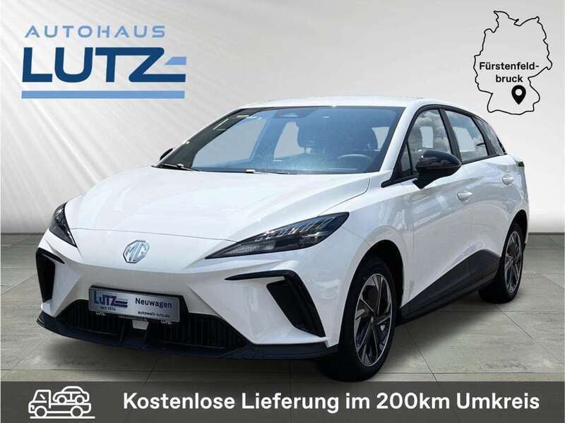 Weiß (dover white) Neu 2025 MG MG4 EV Kleinwagen | 35.989 € (Fairer Preis) - Bild 1/4