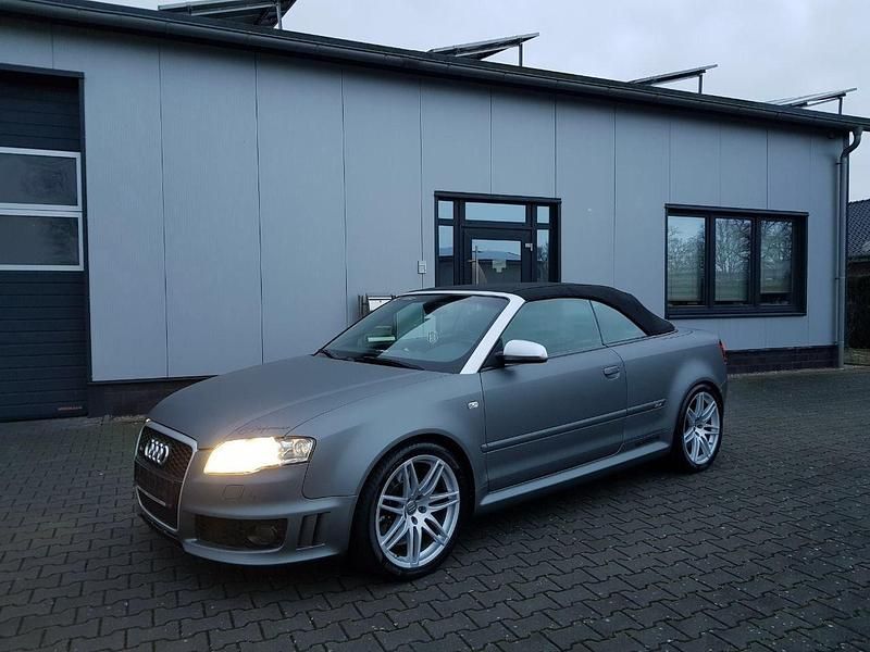 Schwarz Gebraucht 2006 Audi RS4 Sport Cabrio | 36.360 € (Superpreis) - Bild 1/4