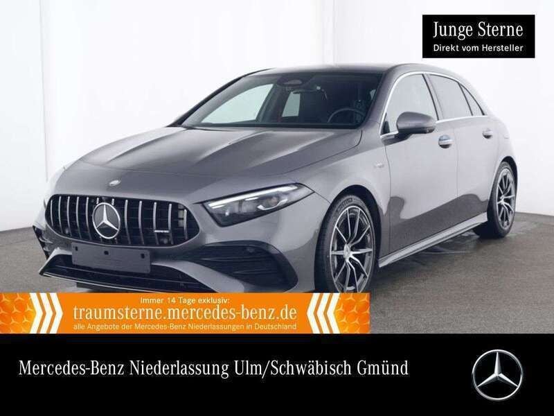 Grau Gebraucht 2024 Mercedes A35 AMG Premium Plus Limousine | 45.480 € (Guter Preis) - Bild 1/3