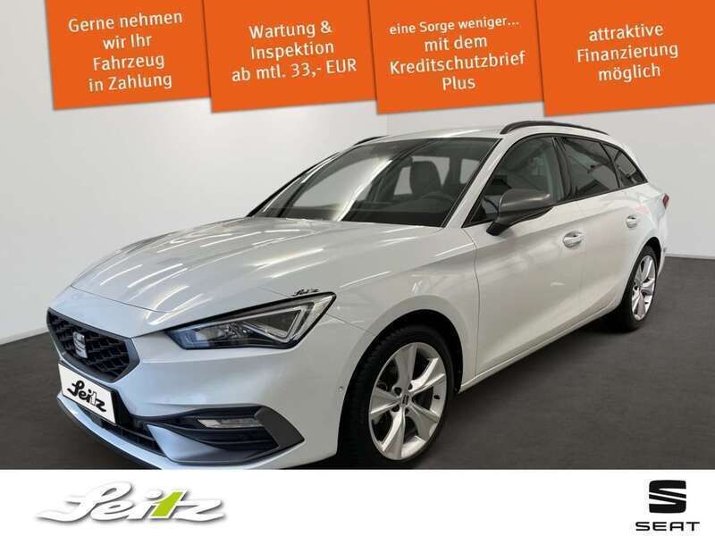 Nevada weiss Gebraucht 2024 Seat Leon FR Kombi | 25.690 € (Guter Preis) - Bild 1/4