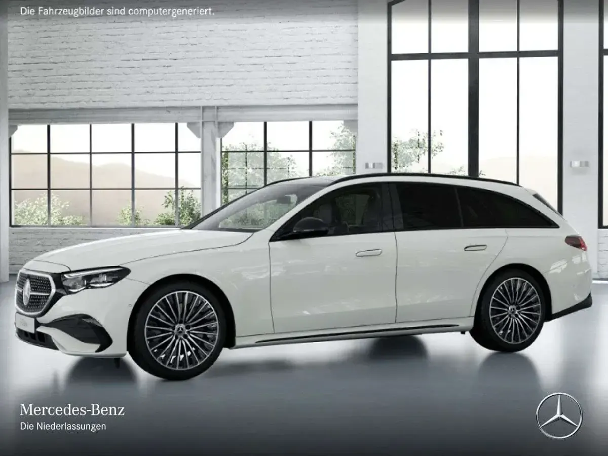 Gebraucht Mercedes E200 AMG line 204 PS (150 kW) 2025 Weiß Limousine