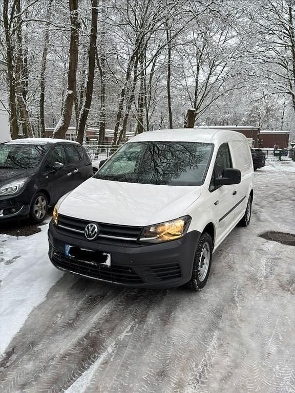 Gebraucht VW Caddy Maxi 102 PS (75 kW) 2019 Weiß Van / Kleinbus