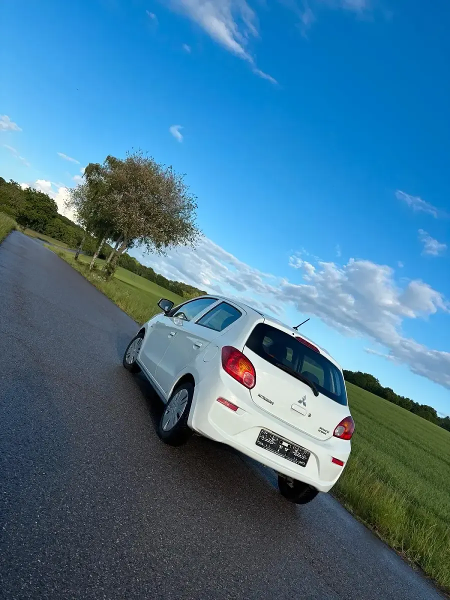 Brugt Mitsubishi Space Star 71 HK (52 kW) 2017 Hvid Hatchback