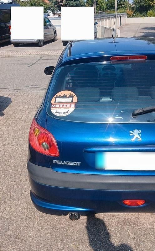 Blau Gebraucht 2005 Peugeot 206 Limousine | 500 € (Guter Preis) - Bild 1/4