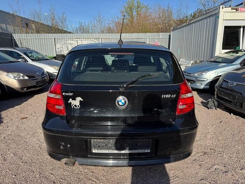 Gebraucht BMW 116 Advantage 116 PS (85 kW) 2009 Schwarz Kleinwagen