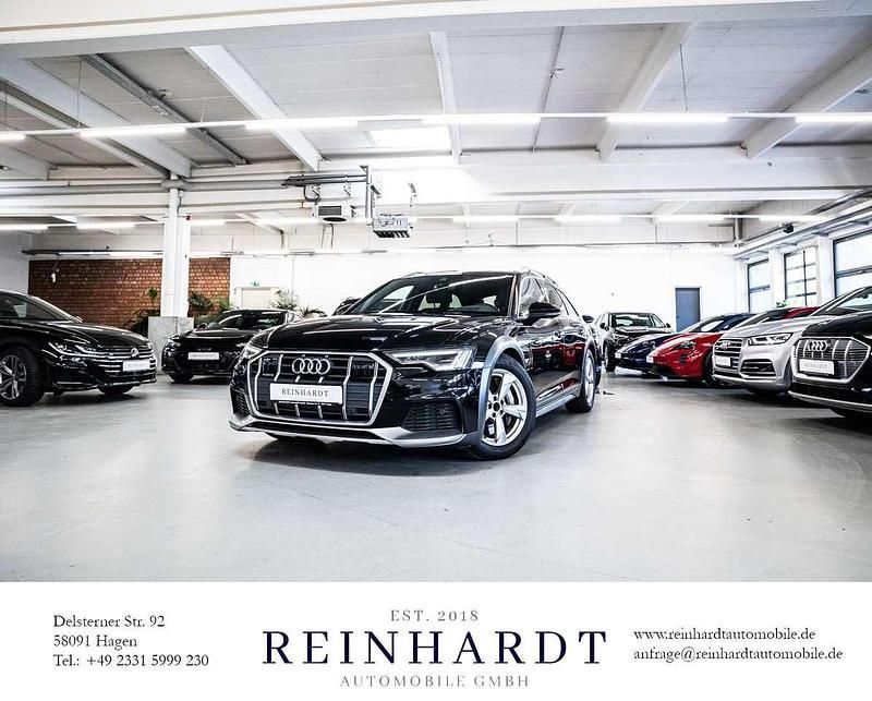 Mythosschwarz metallic Gebraucht 2021 Audi A6 Allroad Ambiente Kombi | 45.910 € - Bild 1/3