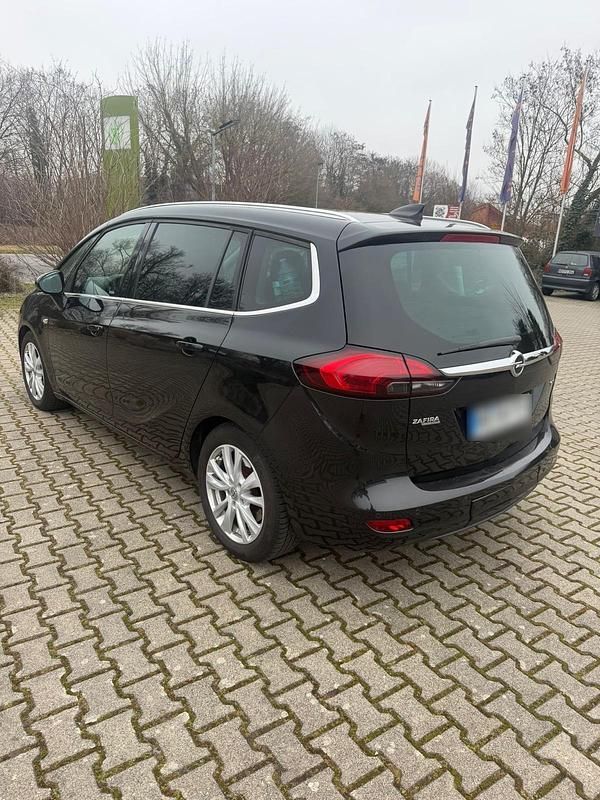 Gebraucht Opel Zafira Tourer 170 PS (125 kW) 2016 Schwarz Van / Kleinbus