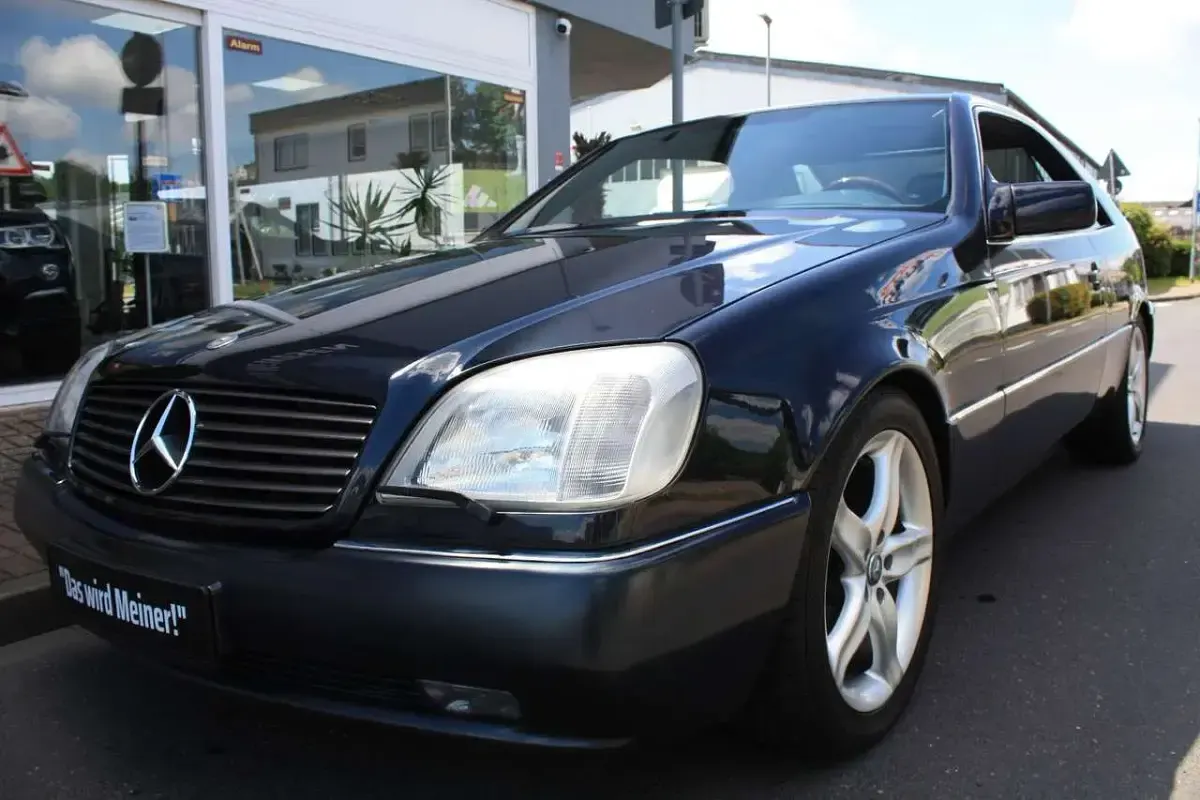 Gebraucht Mercedes S500 320 PS (235 kW) 1994 Crystalcarollinblue Limousine