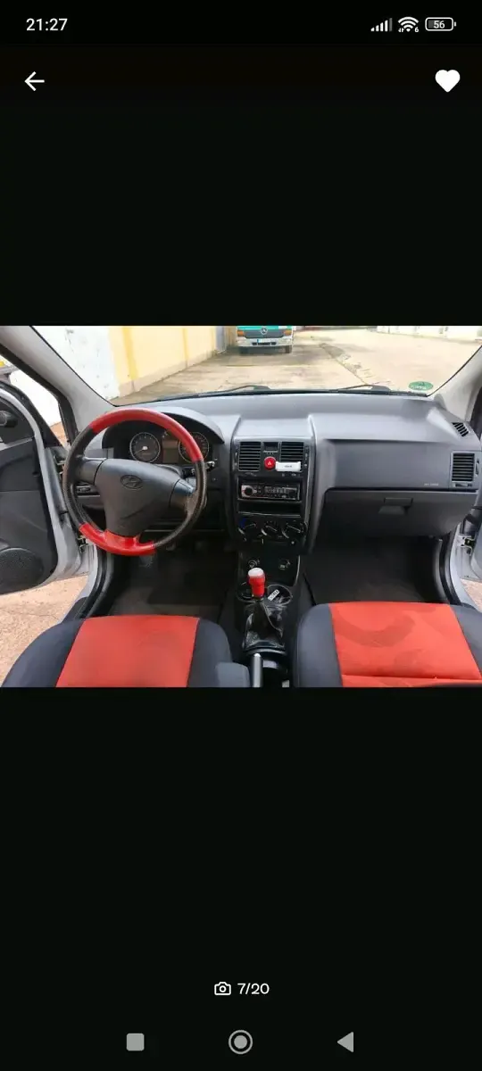 Gebraucht Hyundai Getz 97 PS (71 kW) 2005 Silber Kleinwagen