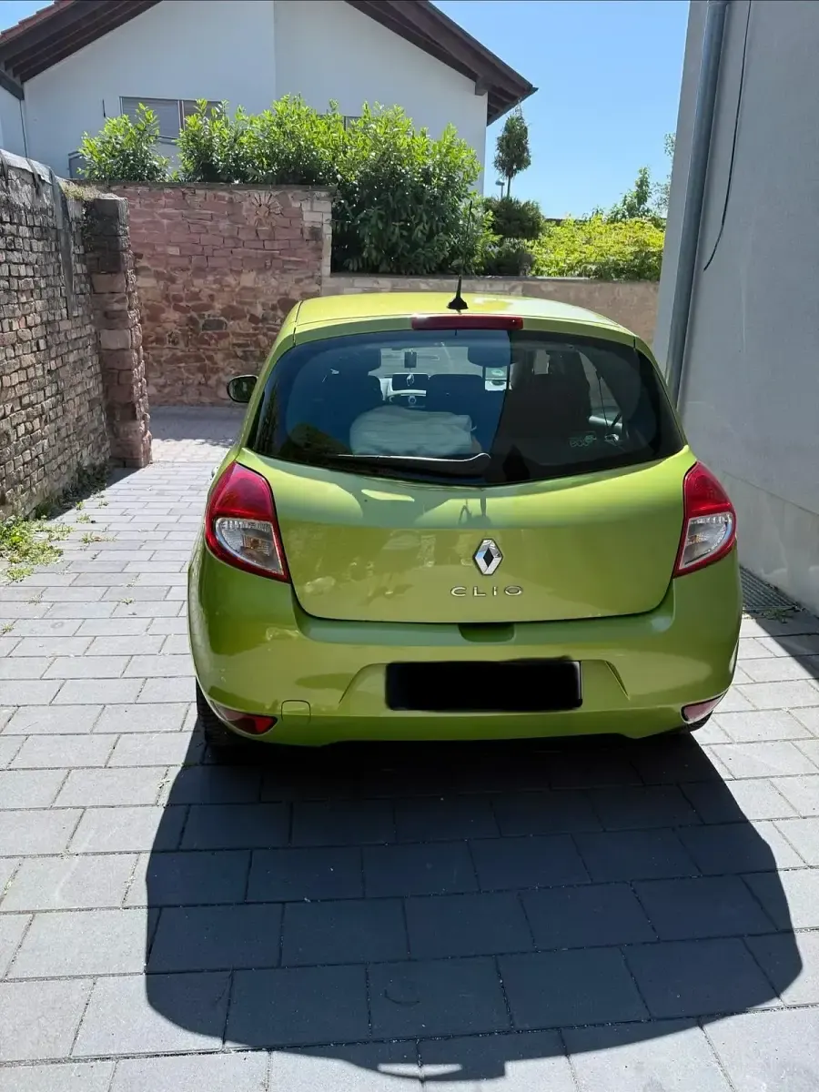 Gebraucht Renault Clio Expression 75 PS (55 kW) 2009 Grün Kleinwagen