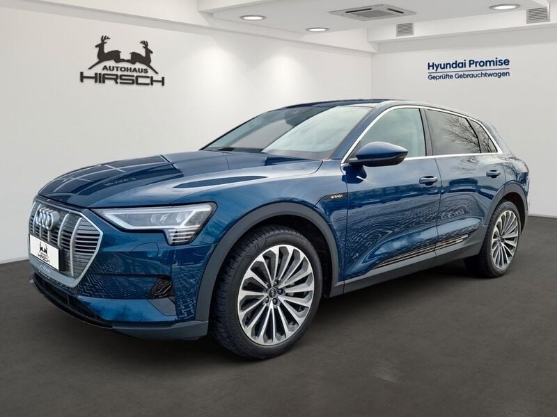Blau Gebraucht 2021 Audi e-tron Performance SUV | 27.990 € (Guter Preis) - Bild 1/4