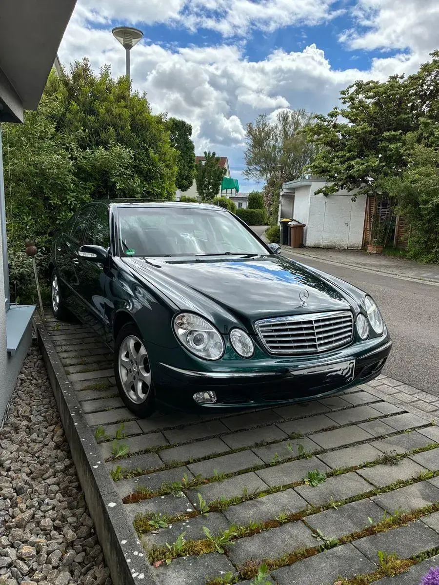 Gebraucht Mercedes E320 Elegance 224 PS (164 kW) 2003 Grün Limousine