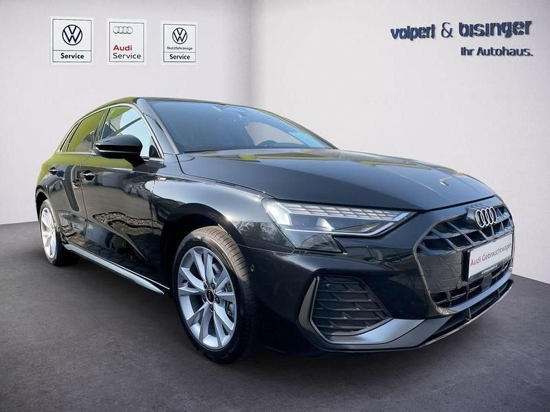 Ny Audi A3 S-Line 150 HK (110 kW) 2026 Sort Sedan
