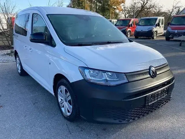 Gebraucht VW Caddy 122 PS (89 kW) 2021 Candyweiß Van / Kleinbus