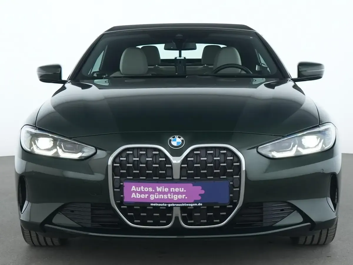 Gebraucht BMW 420 Cabriolet Sport Line 184 PS (135 kW) 2023 Sanremo green Cabrio