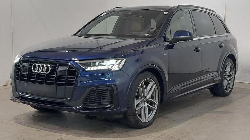 Navarrablau metallic Gebraucht 2021 Audi Q7 S-Line SUV | 47.865 € (Etwas zu teuer) - Bild 1/2
