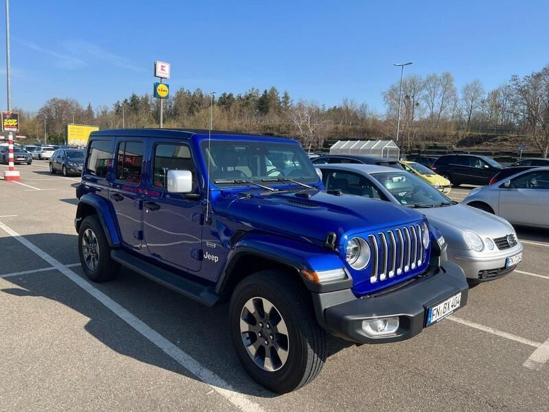 Blau Gebraucht 2020 Jeep Wrangler Sahara SUV | 40.800 € (Guter Preis) - Bild 1/4