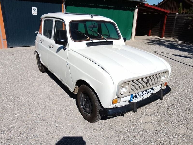 Weiß Gebraucht 1984 Renault R4 Limousine | 6.500 € - Bild 1/4