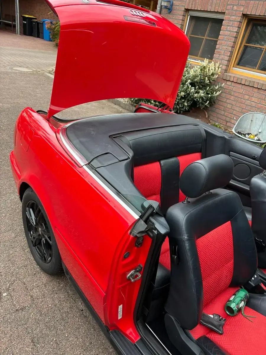 Gebraucht Audi 80 118 PS (86 kW) 1996 Rot Cabrio